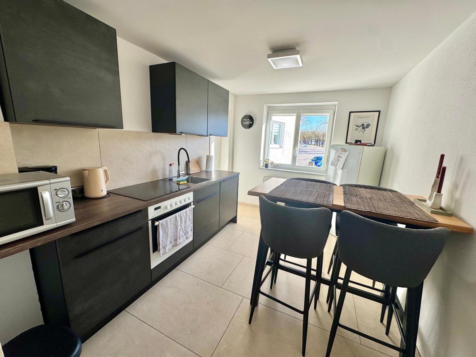 3 Zimmer Apartment Mit Flussblick - Self Check-In Егенфелден Екстериор снимка